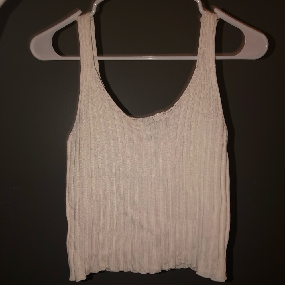 Crop top white